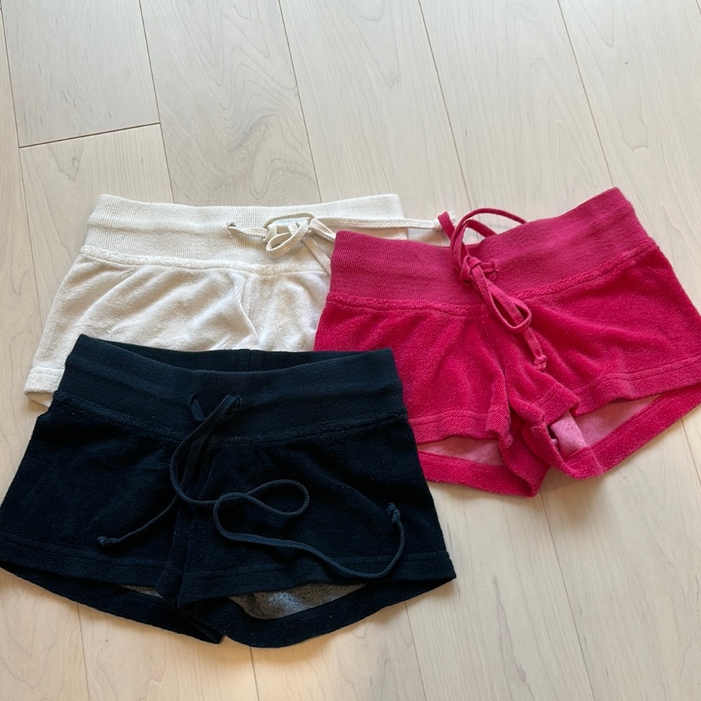 Hard Tail Kid's Shorts Set - Navy, Pink, and White